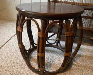 Rattan 20 inches across x 20 h