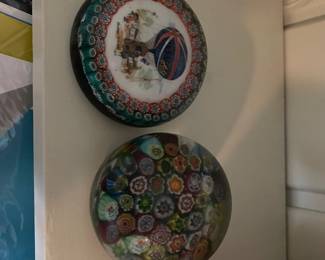 Murano paper weights