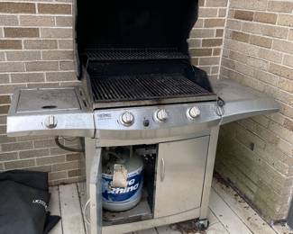 Thermos stainless gas grill