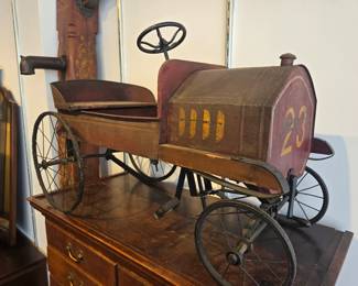 1915s era original paint pedal car