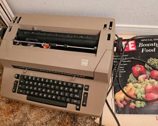 vintage electric typewriter