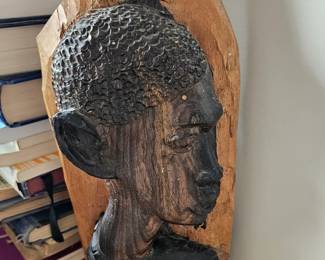 carved head