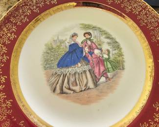 lot of several vintage plates