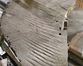 several pieces of wood available 