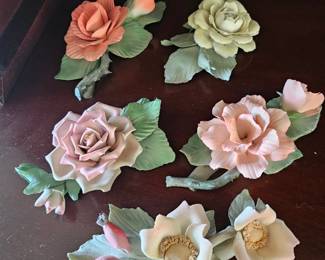 beautiful bisque flowers