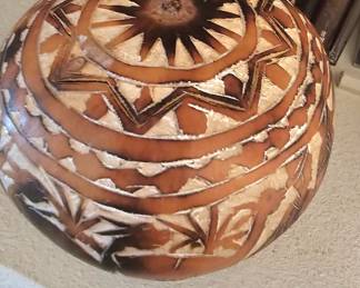 hand painted trinket box