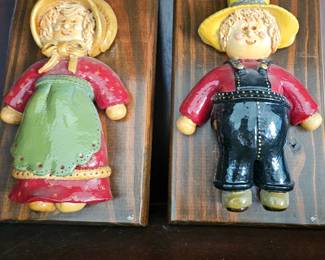 Happy farmers couple 