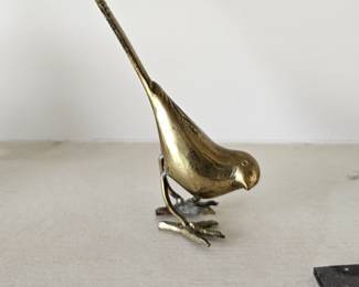 brass bird