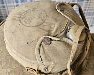 vintage Army issued cantine