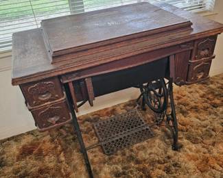 vintage sewing machine