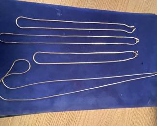 Sterling necklaces