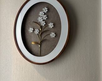 Porcelain wall art 