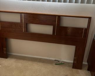 Mcm full size headboard 