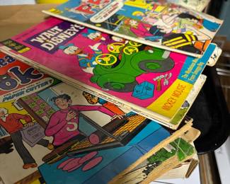 Vintage comic books 