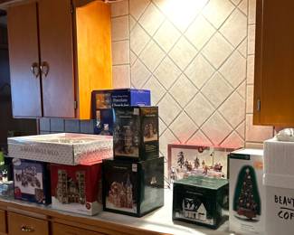 Lots of New Christma Village Pieces