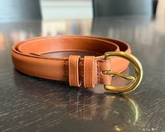 COACH LEATHER BELT SILENT AUCTION