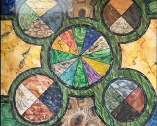 Painted Coffee Table Top $95