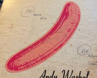 Andy Warhol velvet underground record 