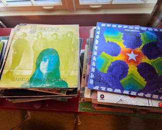 Vintage rock and roll albums records 