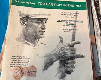 Ben hogan sports illustrated magazine 
