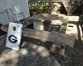 4 Smaller Cedar Beams