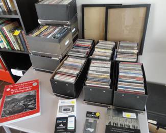 Boxes and Boxes of DVD's and CD's