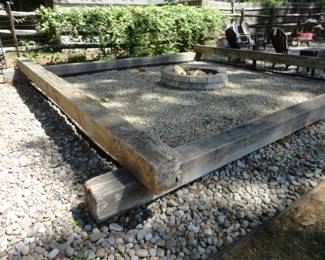 4 Very Large Cedar Beams for a Gazebo (must be removed on Friday)
