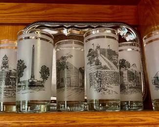 Texas 150th Anniversary Commemorative Glasses