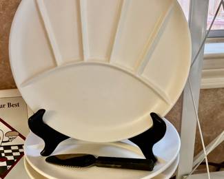  Sushi/Fondue Plates