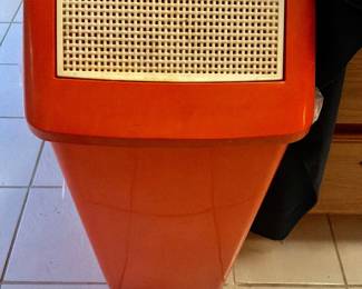Vintage trashcan