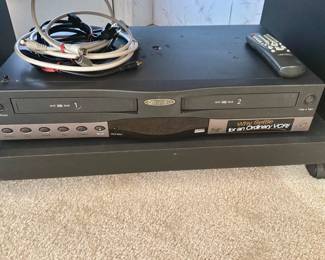 Go video double deck, VHSVCR recorder\player,\copier & remote