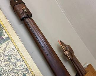 587 Handcarved Religious Figurines Mexico