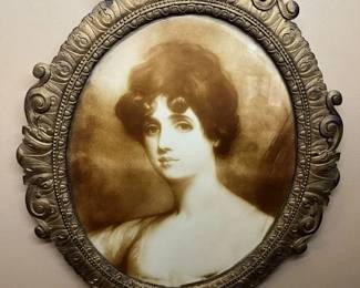 587 Vintage Miss Fanny Kemble Portrait Repro