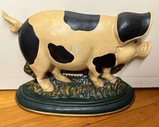 587 Cast Iron Sow Doorstop