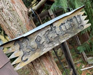 587 Vintage Rectory Sign