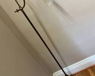 587 Antique Bridge Reading Floor Lamp
