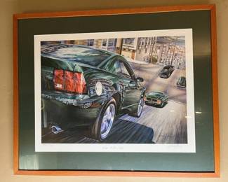 587 Michael Irvine New To The Chase Lithograph