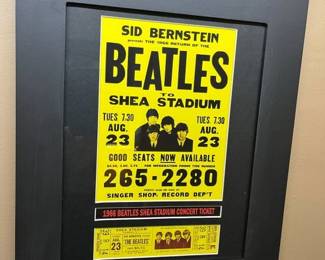 587 Beatles Concert Poster