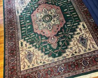 587 8X10 Oriental PersianStyle Heriz Wool Pile Area Rug