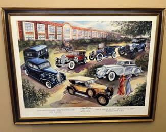 587 Pierce Arrow 100th Anniversary Angela Trotta Thomas Print