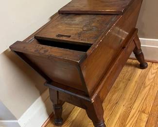 587 Dough Box Vintage End Table