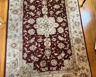 587 Nourison Eternity 3X5 HandTufted Silk Wool Area Rug