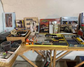 Trains, Track, Model Train and HO pieces