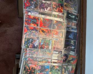 Super Hero Comic Cards