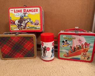 Lunchboxes - Lone Ranger, Mickey Mouse Clubhouse, Plaid