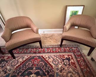2 mid century chairs 