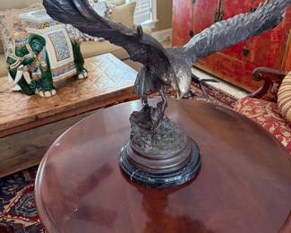 Bronze eagle
