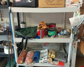 Camping and fishing gear