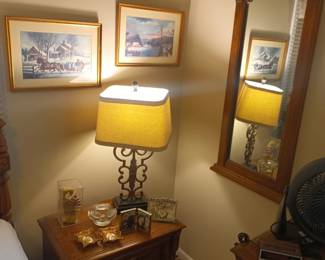 Mirror mirror on the wall.  Nightstand #2