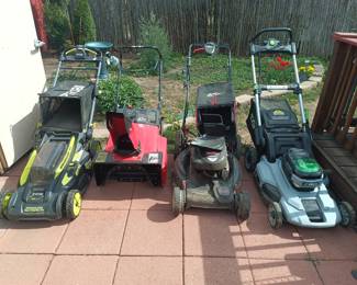 Mowers and blowers